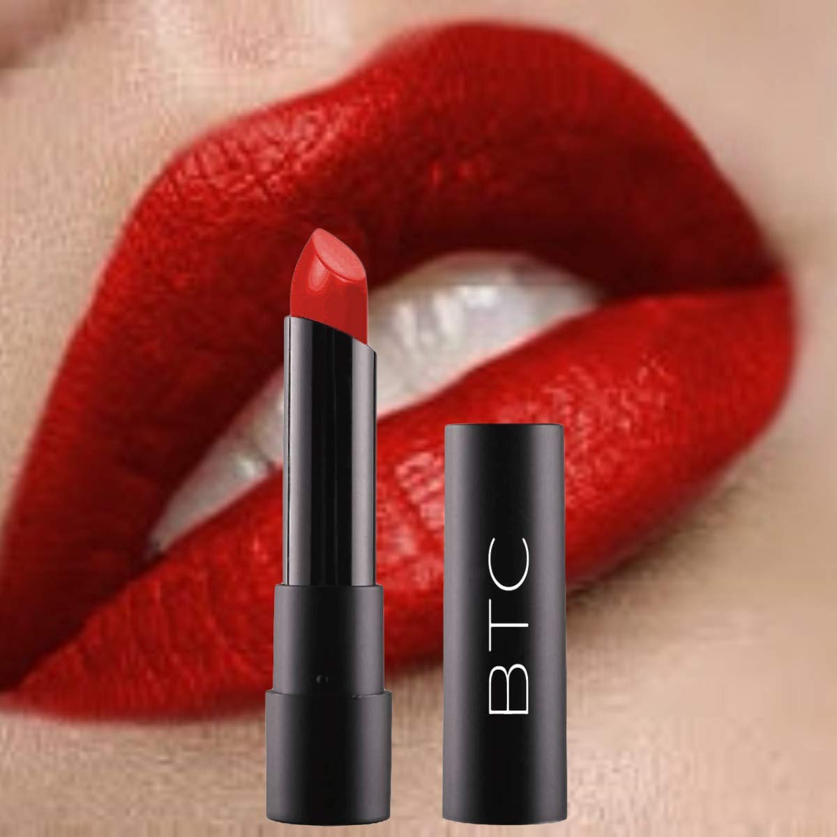 By The Clique Red Carpet Ready Premium Satin Lipstick Deep Red …