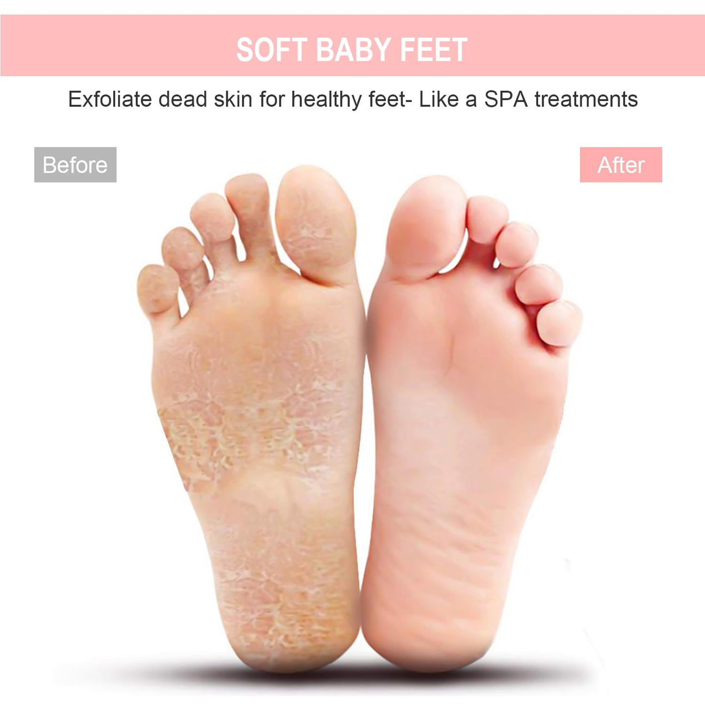 BESKAR XL Large Foot Scrubber Mat for Use in Shower - Shower Foot Cleaner to Eliminate Calluses Dead Skin, Foot Massager Mat for Men & Women to Soothe Beauty and Personal Care BESKAR