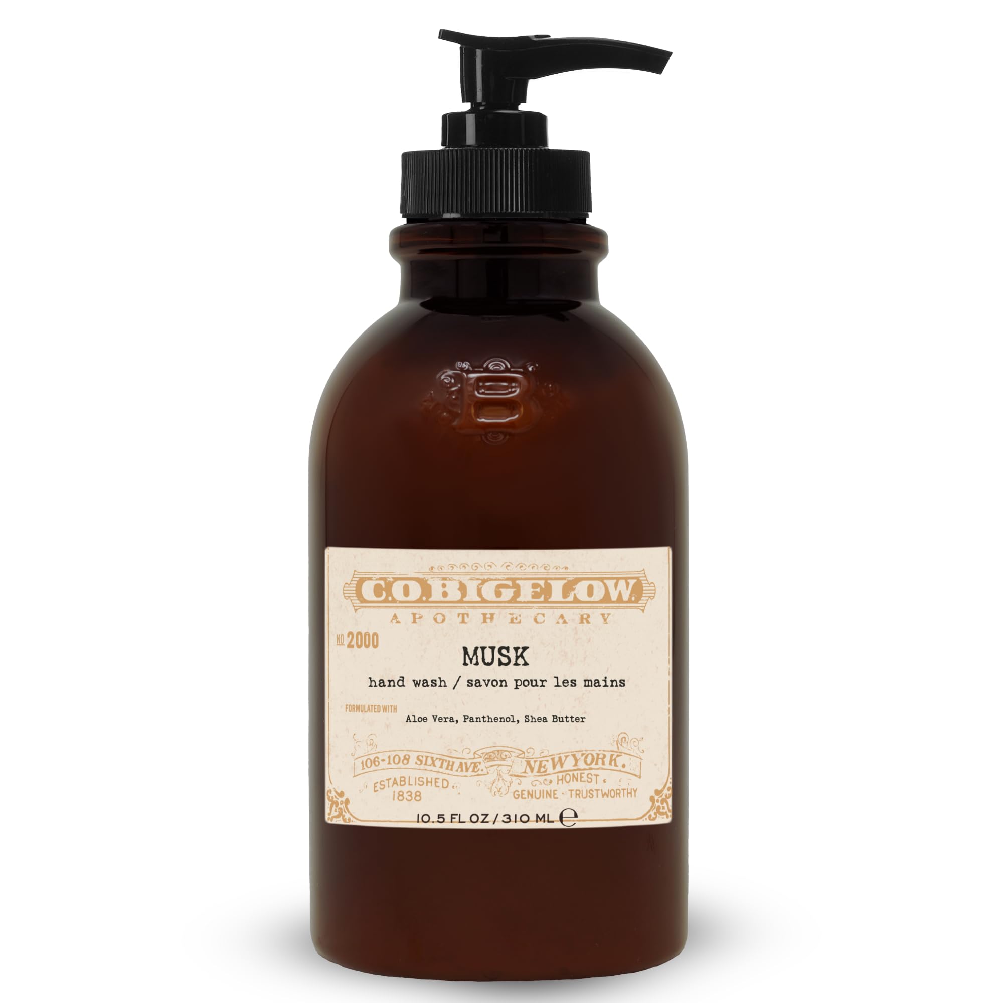 C.O. Bigelow Musk Hand Wash, Iconic Collection Liquid Hand Soap ...