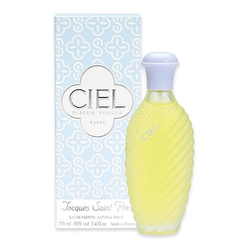 Jacques Saint Pres CIEL - Eau De Parfum for Women- Soft, Powdery Scent - Notes of Vanilla, White Rose, & Different Flowers- Feminine, Exquisite