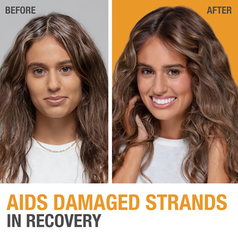 Neutrogena Healthy Scalp Rapid Renewal Shampoo & Conditioner with Pea Protein, UV Damage Protecting Shampoo for Strong Healthy-Looking Hair, 12 Fl Oz