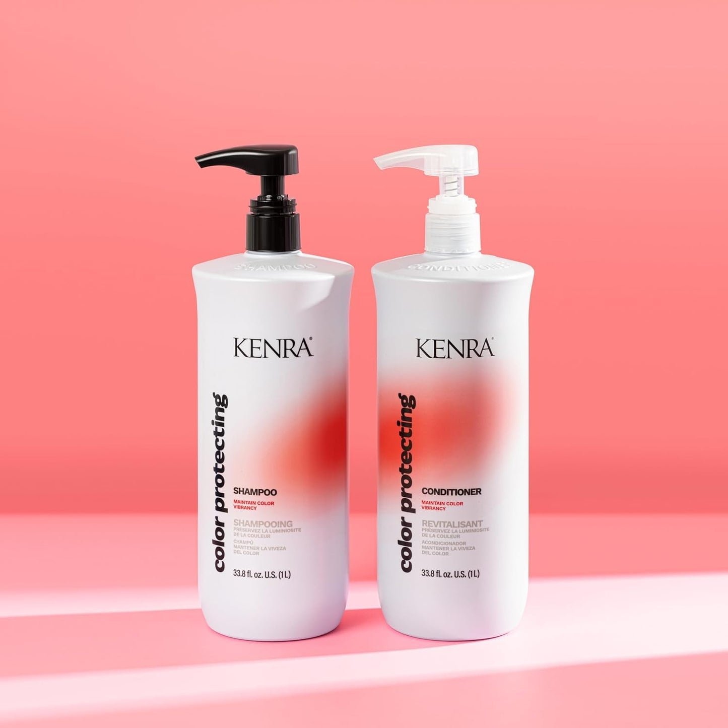 Kenra Professional Color Protecting Shampoo & Conditioner Set |Color Safe | Maintain Over 95% Color Vibrancy Through 40 Washes |Enhances Shine |