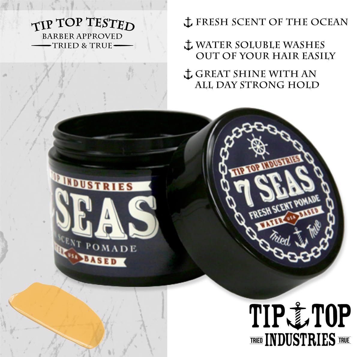 Tip Top 7Seas Fresh Scent Pomade