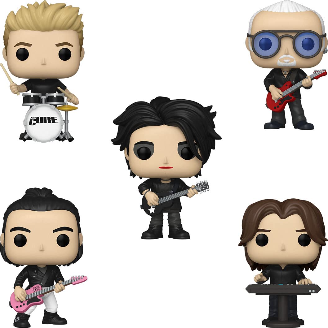 Funko Pop! Rocks: The Cure, 5 Pack