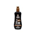 Australian Gold Spray Gel Sunscreen with Instant Bronzer, Moisturize & Hydrate Skin, Broad Spectrum, Water Resistant, SPF 30, 8 Ounce