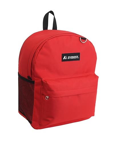Everest Classic Laptop Backpack w/Dual Side Mesh Pocket