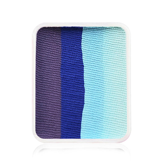 Kraze FX Face Paint Palette Refill - Sea Wave Face Paint (6 gm) - Hypoallergenic, Non-Toxic, Water Activated Professional Face & Body Painting Makeup