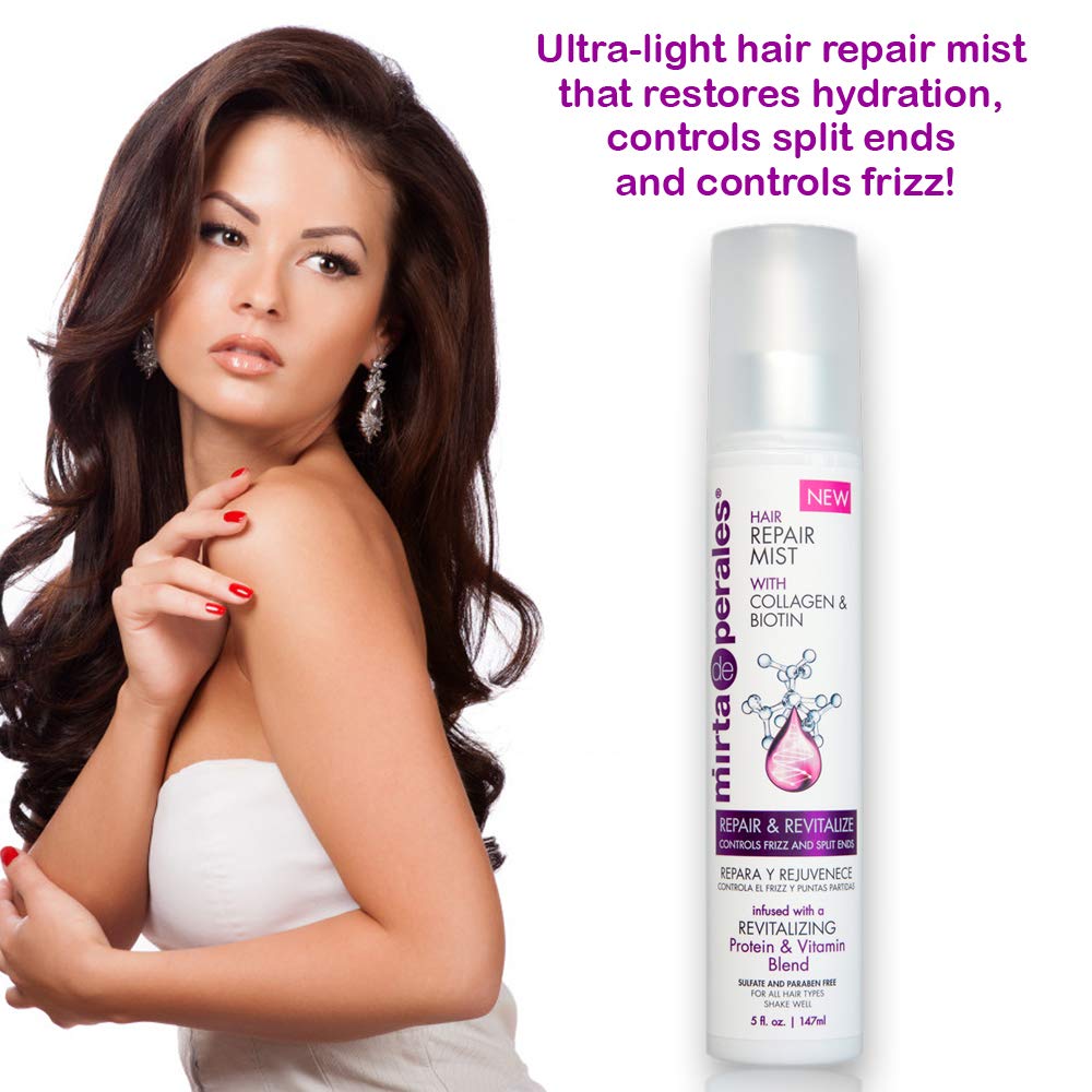 Mirta de Perales Hair Repair Mist with Collagen & Biotin 5 fl oz.
