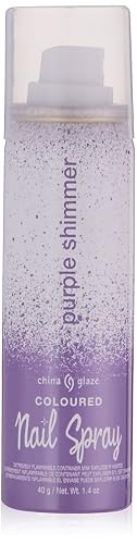 Nail Spray Nail Polish, Purple Shimmer, 1.4 Fluid Ounce Beauty & Personal Care China Glaze