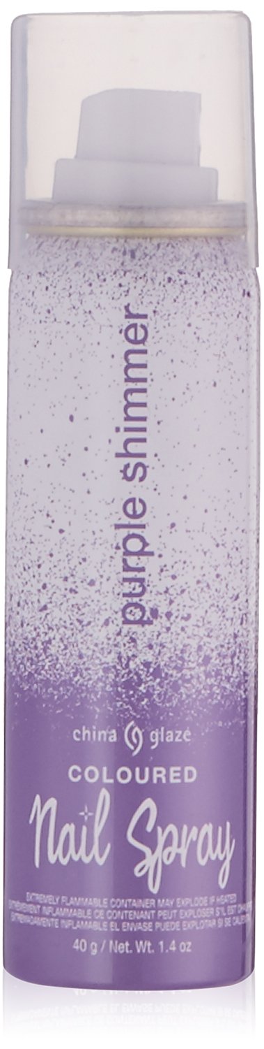 Nail Spray Nail Polish, Purple Shimmer, 1.4 Fluid Ounce Beauty & Personal Care China Glaze