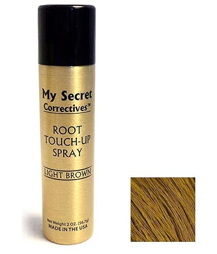 My Secret Correctives Root Touch-Up Natural Highlight Spray - 2 oz - LIGHT BROWN