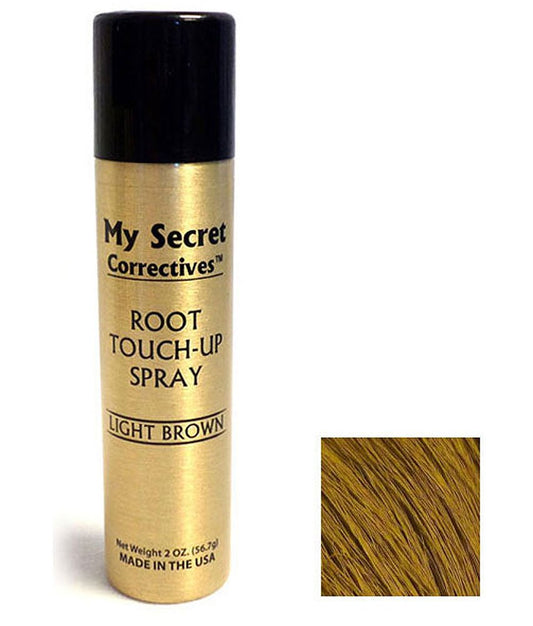 My Secret Correctives Root Touch-Up Natural Highlight Spray - 2 oz - LIGHT BROWN