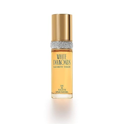 Elizabeth Taylor White Diamonds Women's Perfume, Long-Lasting Floral Fragrance, Eau de Toilette EDT Spray, Stocking Stuffer for Women, 0.5 fl oz