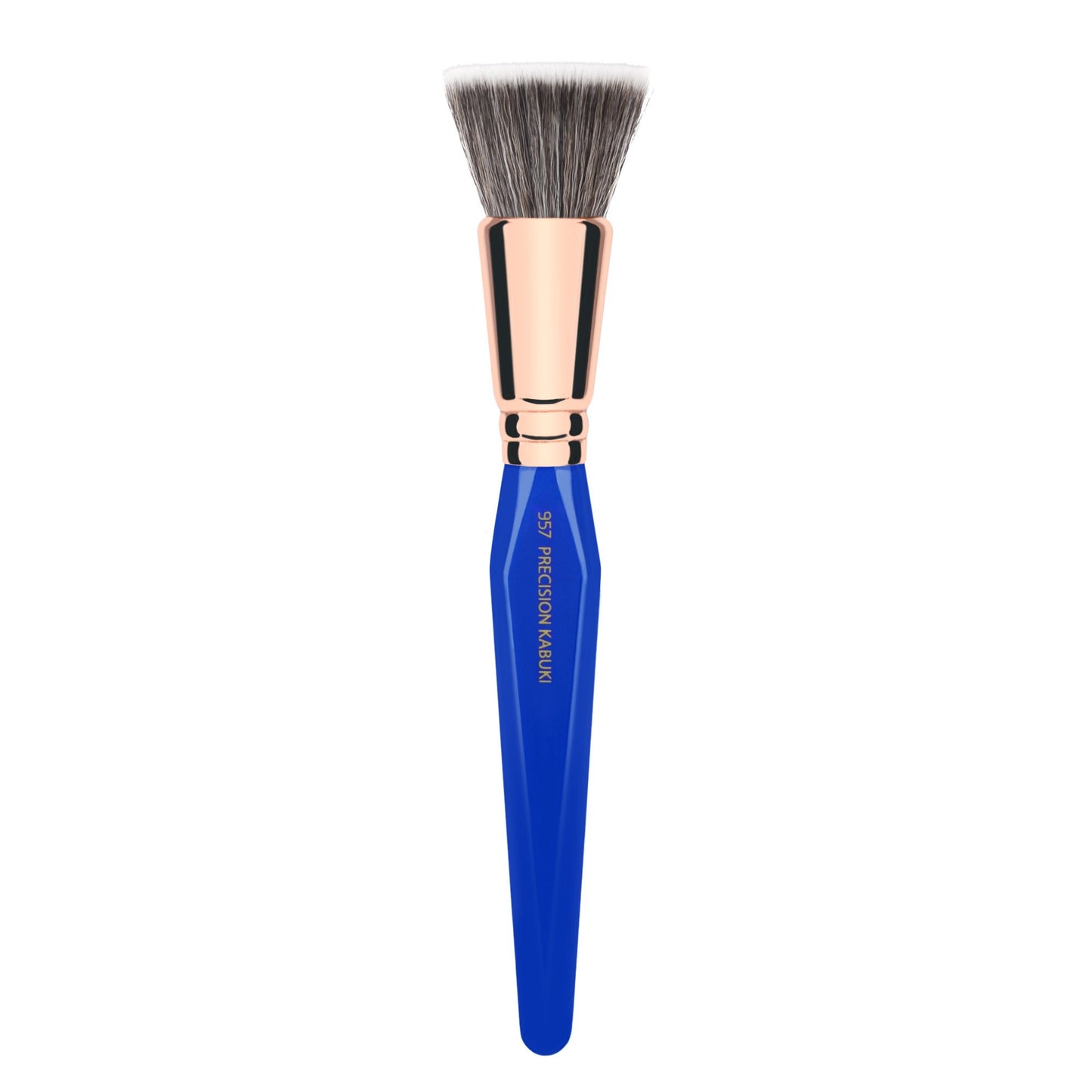 Bdellium Tools Professional Makeup Brush - Golden Triangle 957 Precision Kabuki - With All Vegan and Soft Synthetic Fibers, For Versatile Application