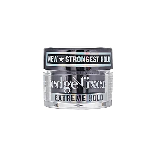Red by Kiss Edge Fixer Extreme Hold, Strong Edge Control with 24-Hour Hold, Infused with Biotin for Nourishment & Hydration, No Flaking or Oily
