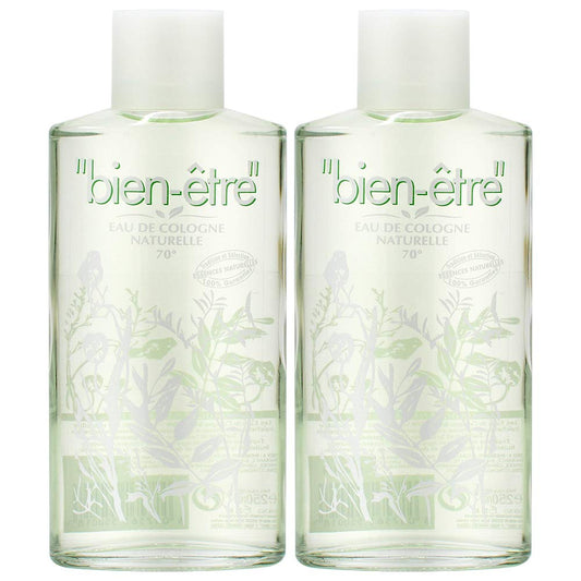 BIEN-ETRE Eau De Cologne Naturelle 250ml (pack of 2)