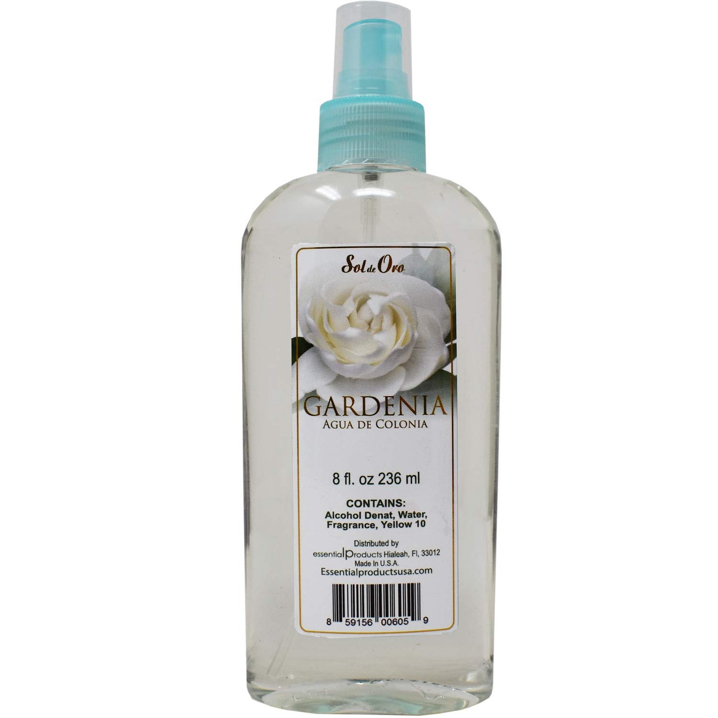 Sol de Oro Splash Cologne Gardenia 8 oz