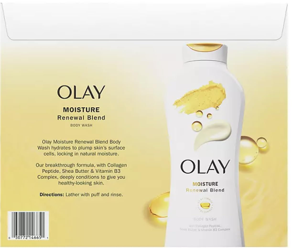 Olay Moisture Renewal Blend Body Wash, 23.6 Fluid Ounce (Pack of 3)