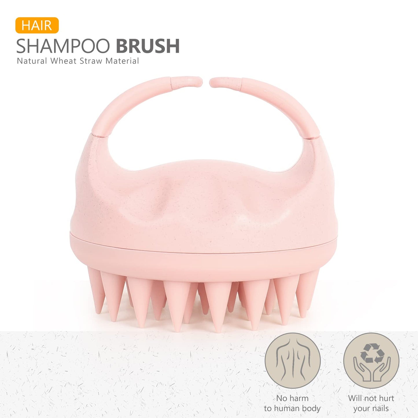 Sndyi Scalp Massager Shampoo Brush, Scalp Scrubber with Soft Silicone Bristles, Scalp Exfoliator for Dandruff Removal, Scalp Massager for Hair Growth Beauty and Personal Care Sndyi