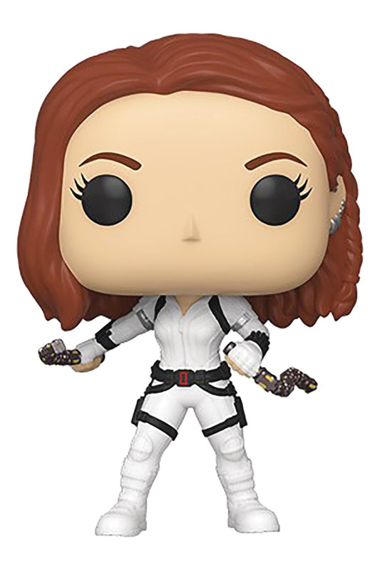 Funko Pop! Marvel: Black Widow - Black Widow in White Suit Vinyl Bobblehead