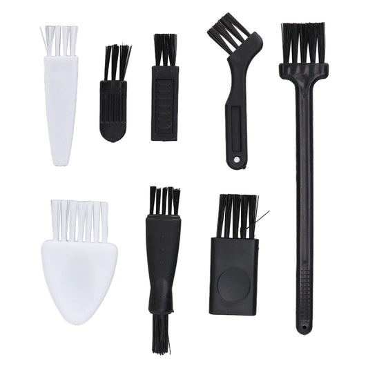 Hapivida Shaver Cleaning Brush Set, 8Pcs Replacement Cleaning Brush with Ergonomic Handle and Soft Brush Hair for Electric and Computer Accessories Beauty and Personal Care Hapivida