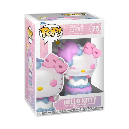 Funko POP! Sanrio: Hello Kitty 50th - Hello Kitty in Cake - Collectable Vinyl Figure - Gift Idea - Official Merchandise - for Kids & Adults - Anime…