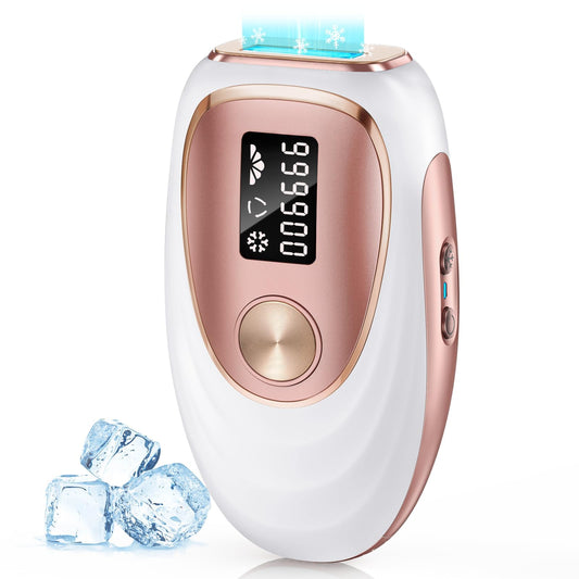IPL Laser Hair Removal Device for Women & Men - Home 45°F Ice-Cooling Contact for Painless & Long-Lasting Results, 86% Hair Reduction in 3 Weeks Beauty and Personal Care Oreeth