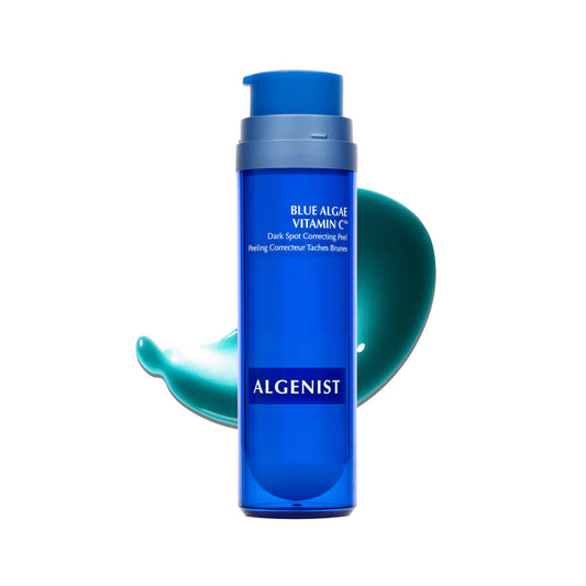 Algenist Blue Algae Vitamin C Dark Spot Correcting Peel - Visibly Reduce The Appearance of Discoloration - Exfoliating AHAs, BHA & PHA to Help Even