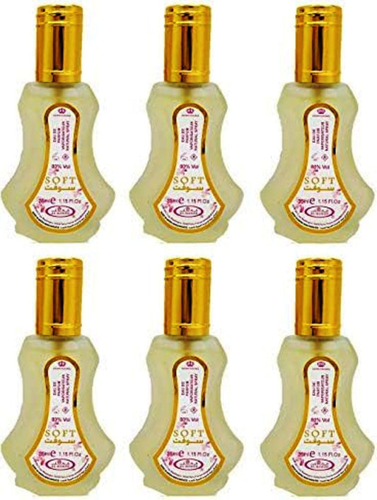 Al-Rehab Soft Eau de Parfum Spray for Women, 1.18 Ounce (Pack of 6) Beauty & Personal Care Al-Rehab