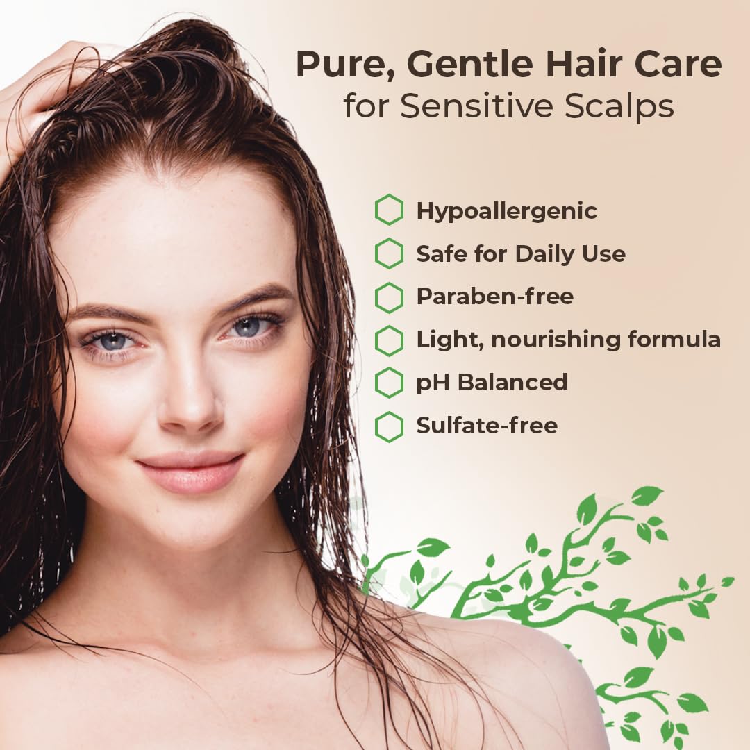 Eczema Psoriasis Shampoo & Conditioner Set for Men & Women - Anti Dandruff Shampoo for Dry Scalp & Hair - Seborrheic Dermatitis for Itchy Scalp