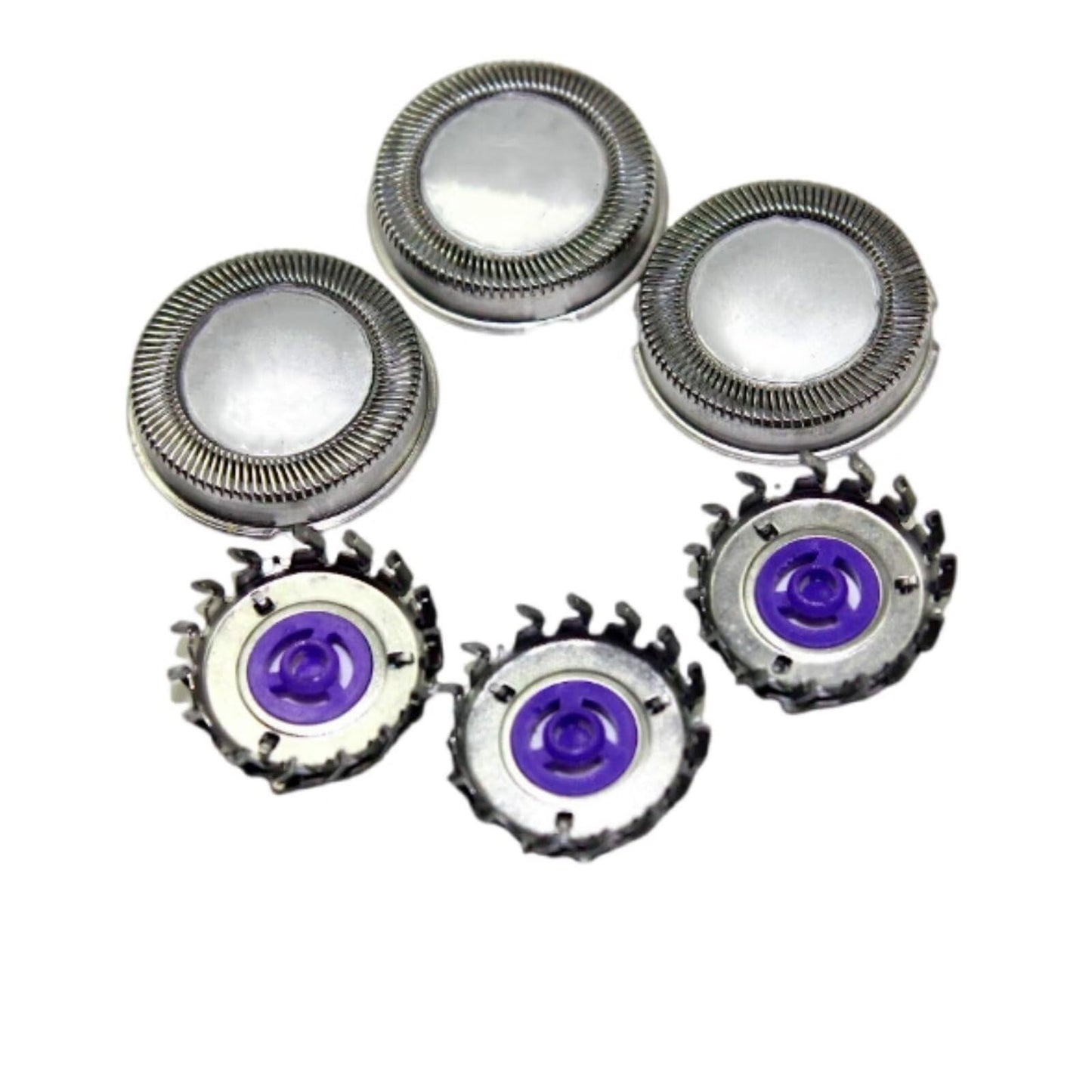 3Pcs HQ55 Replacement Shaver Heads Blades Fit for 5841XL 5825XL 5822XL 5821XL 5810XL 5803XL 5802XL 5801XL, Close-cutting Men's Electric Razor Blades Beauty and Personal Care BNVXR