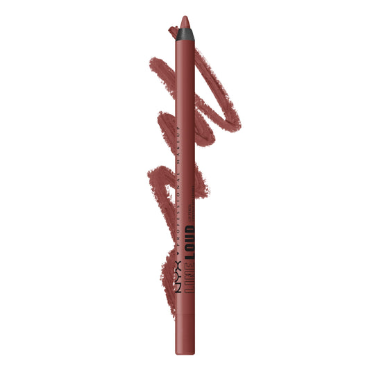 NYX PROFESSIONAL MAKEUP Line Loud Lip Liner, Longwear and Pigmented Lip Pencil with Jojoba Oil & Vitamin E - Leave A Legacy Beauty & Personal Care NYX PROFESSIONAL MAKEUP