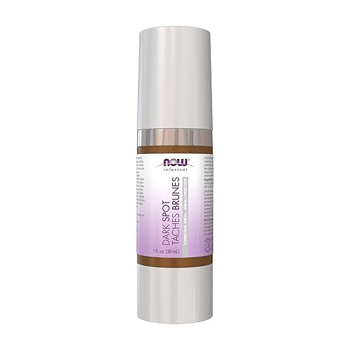 NOW Solutions, Dark Spot Serum, with ALPAFLOR® GIGAWHITE to Help Brighten Age Spots and Discoloration, 1-Ounce