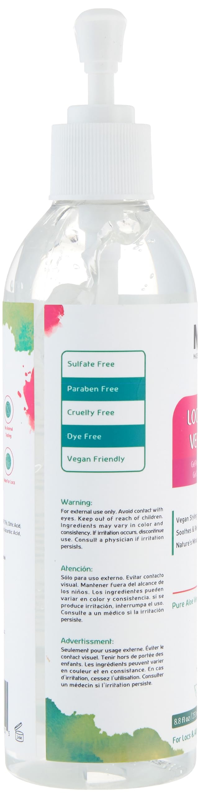 Locs Vegan Aloe Vera Soothing & Styling Gel | 8 oz