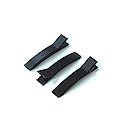 25pcs Hair Clip for DIY 50MM Black Alligator Clips with Double Pronge