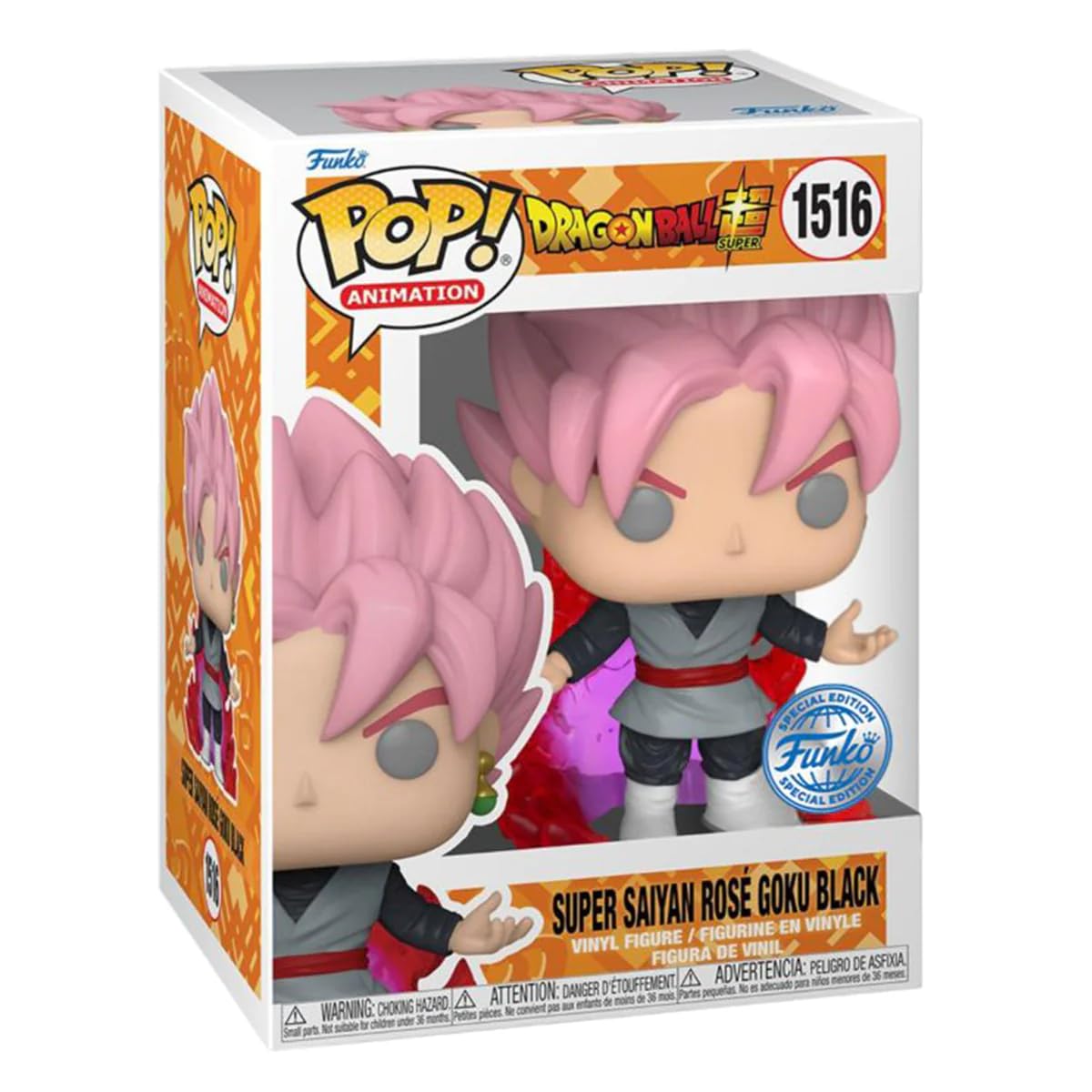 Funko Pop Super Sayan Rose Goku Black with Protection Special Edition 1516, 76944