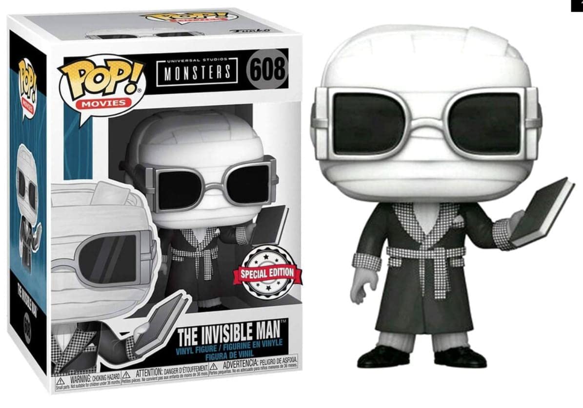 POP Movies: UM- Invisible Man (B&W)