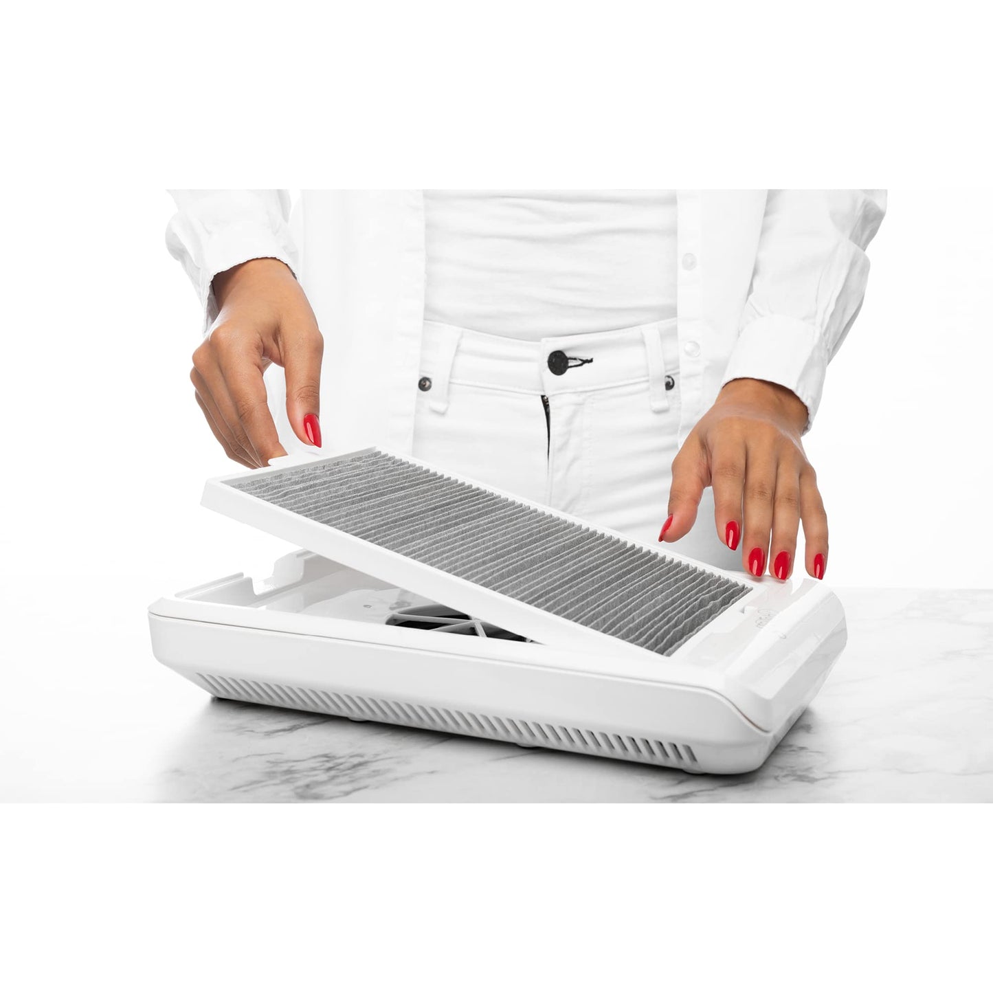 Gelish Vortex Dust Collector - Nail Dust Collector, Nail Tech Essential, Portable, Powerful, Efficient, and Rechargeable System for Salon & Home Use.