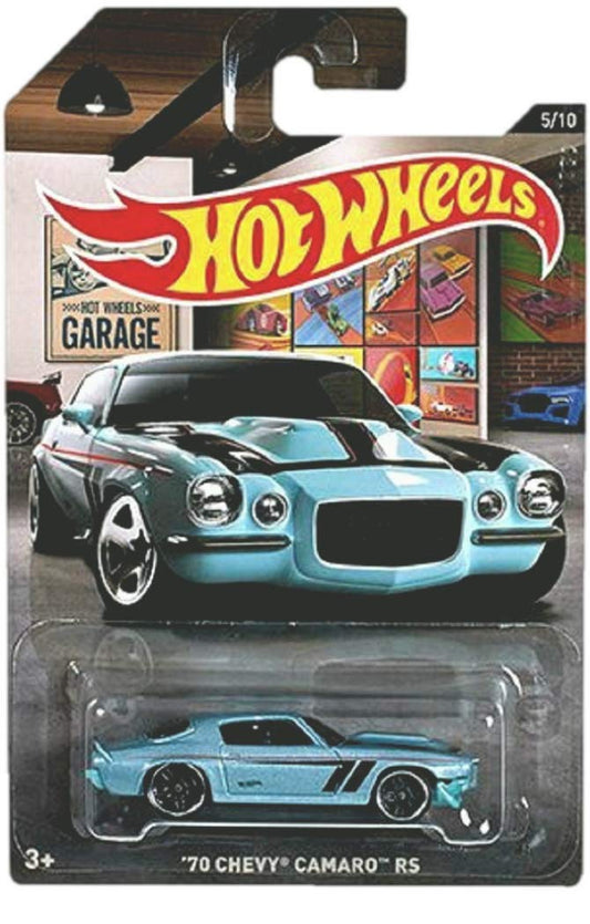 Hot Wheels Wal Mart Exclusive Garage Series '70 CHEVY CAMARO RS 5/10 New - Near Mint