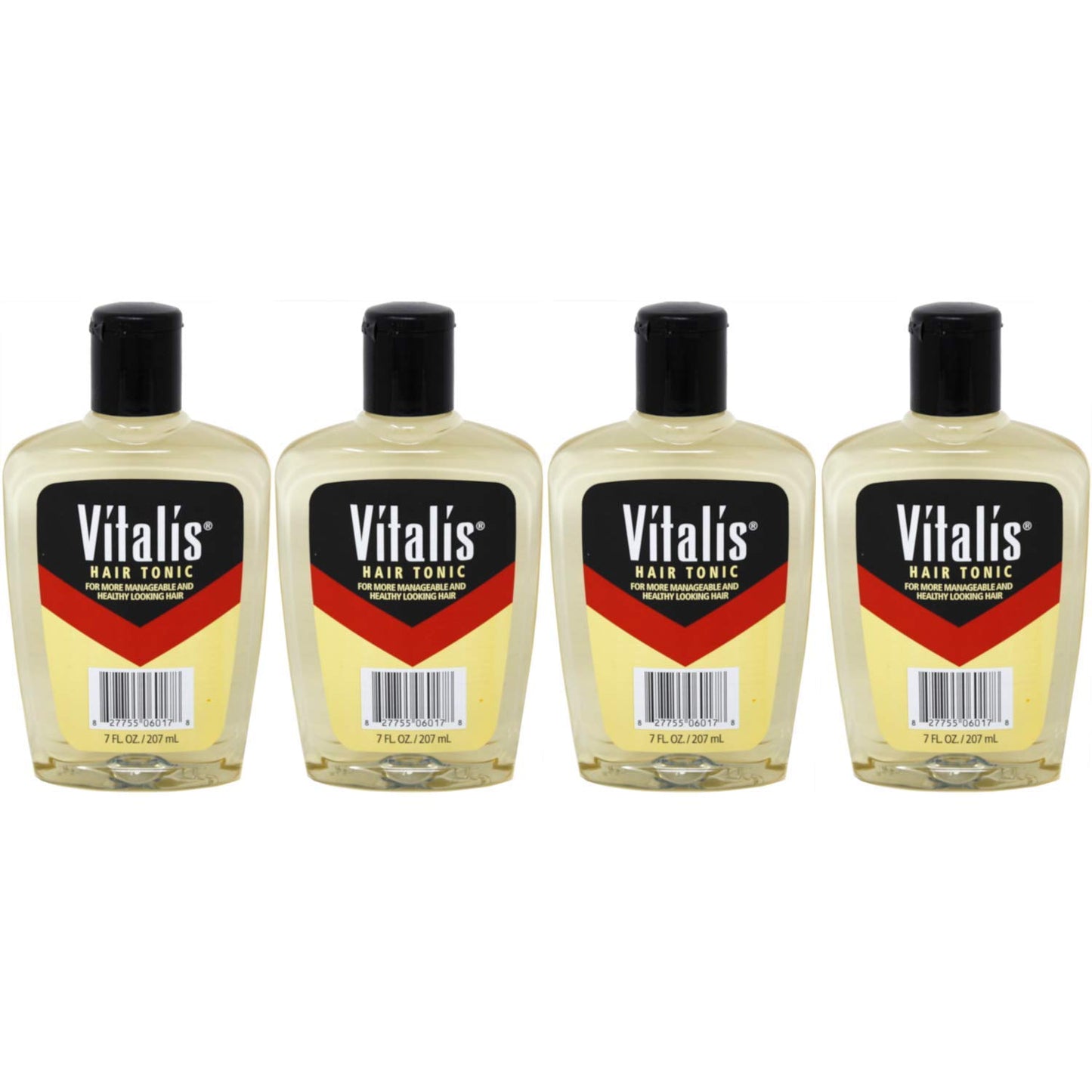 Vitalis Hair Tonic Liquid 7 oz (Pack of 4)