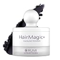 Rumi Cosmetiques HairMagic+ Root Touch Up Powder for Mature Women - Instant Gray Hair Coverage & Hairline Filler - Water-Resistant, Natural Finish