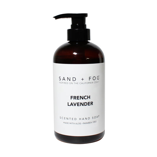 Sand + Fog French Lavender - Scented Liquid Hand Soap - Moisturizing Hand Soap - Made with Aloe - Paraben Free- 20 oz Beauty & Personal Care Sand + Fog