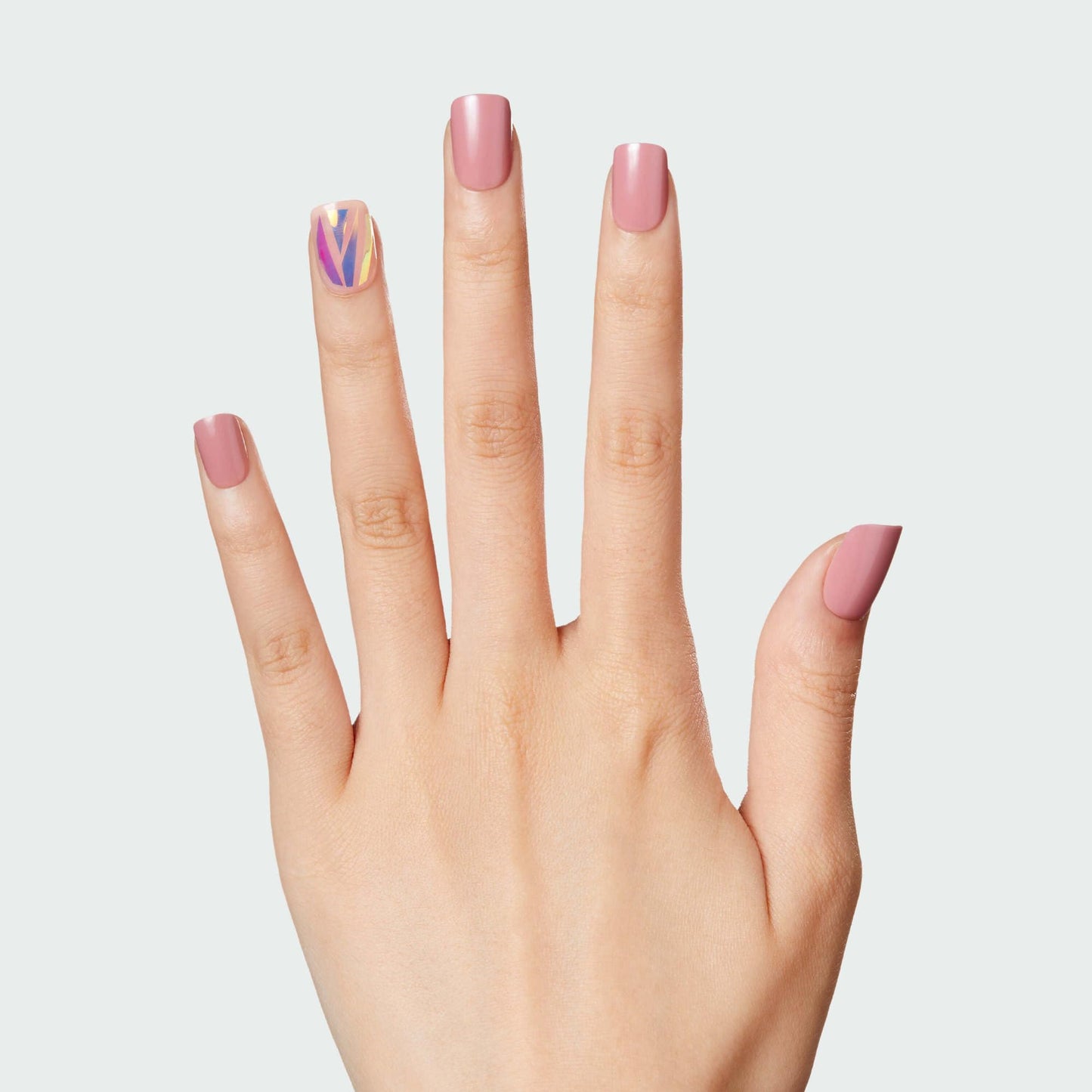 Kiss Impress Press-On Manicure, Nail Kit, PureFit Technology, Short Press-On Nails, 'Miracle', Includes Prep Pad, Mini Nail File, Cuticle Stick Beauty & Personal Care imPRESS