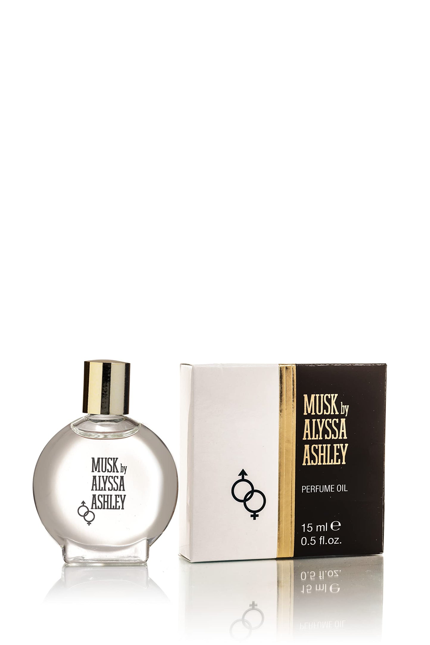 Alyssa Ashley Musk - Perfume Oil for Men and Women with Citrus and Sicilian Bergamot - Travel Size Perfume Mini Fragrances - 0.5 oz Parfum Oil