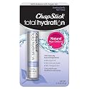 ChapStick Total Hydration Soothing Vanilla Moisturizing Lip Balm Tube, Lip Care with Argan Oil - 0.12 Oz