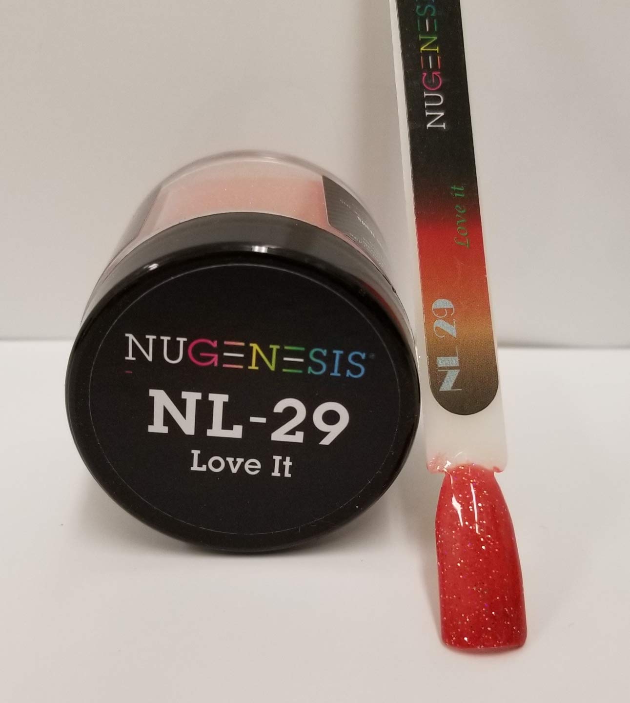 NuGenesis Nail Dipping Powder Color 1.5oz/43g Jar - (NL29 LOVE IT) Beauty & Personal Care Nugenesis