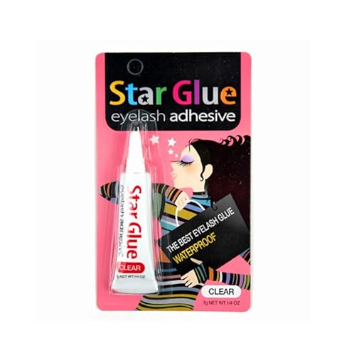 Star Eyelash Glue for Strip Lashes (Clear) 7g (1/4oz)