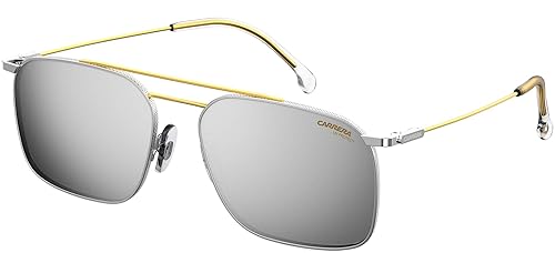 Carrera Classic Rectangular Sunglasses, Multicoloured (Palladgol), 59