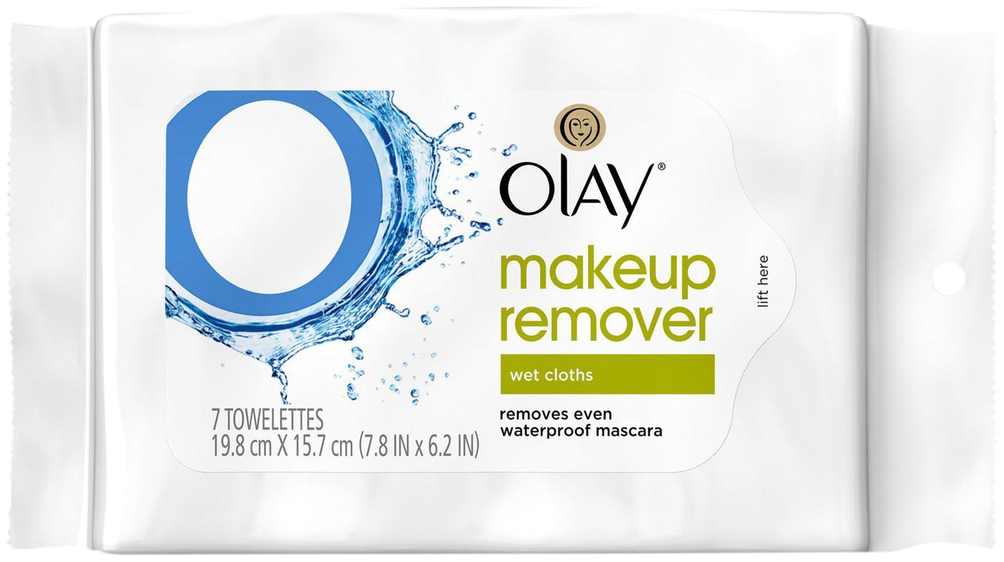 Olay Makeup Remover Wet Cloths - 7 ct