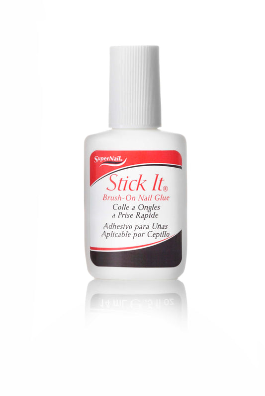 Super Nail Stick It Glue Brush-on, 0.5 Fluid Ounce Beauty & Personal Care SuperNail